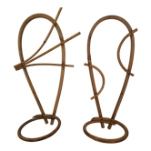 Duo d'appliques murale pour plante