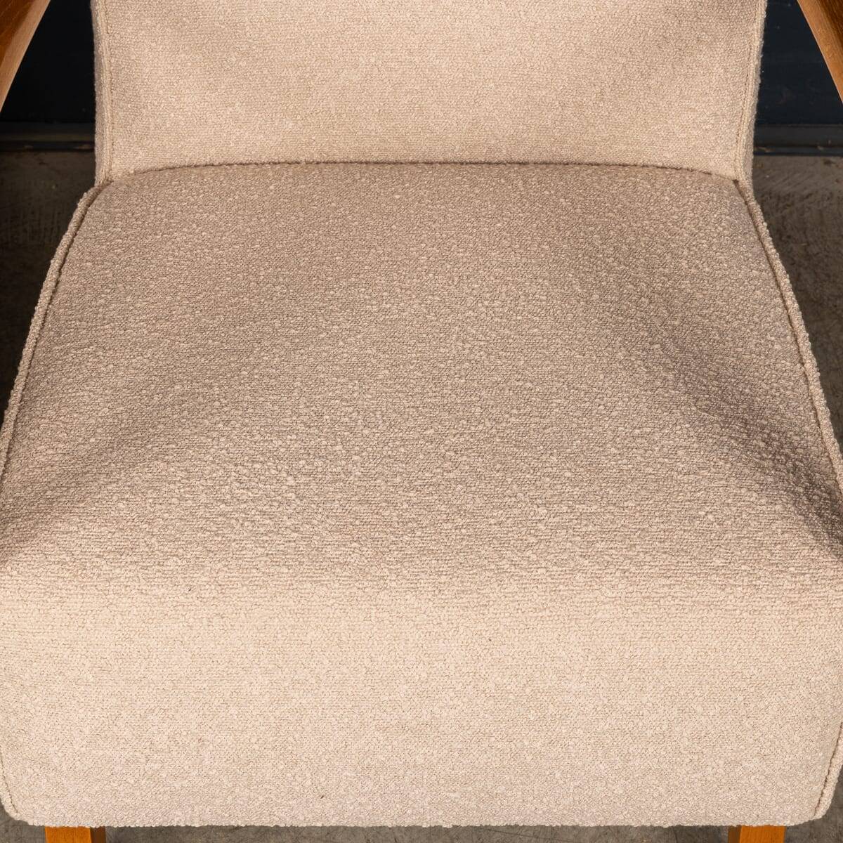 Vintage 20thc pair of halabala lounge chairs, made in czechoslovakia c.1930