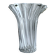 Large crystal vase from Vannes, French crystal factory, 1970