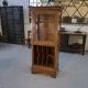 Solid oak doctor's cabinet, 1900s