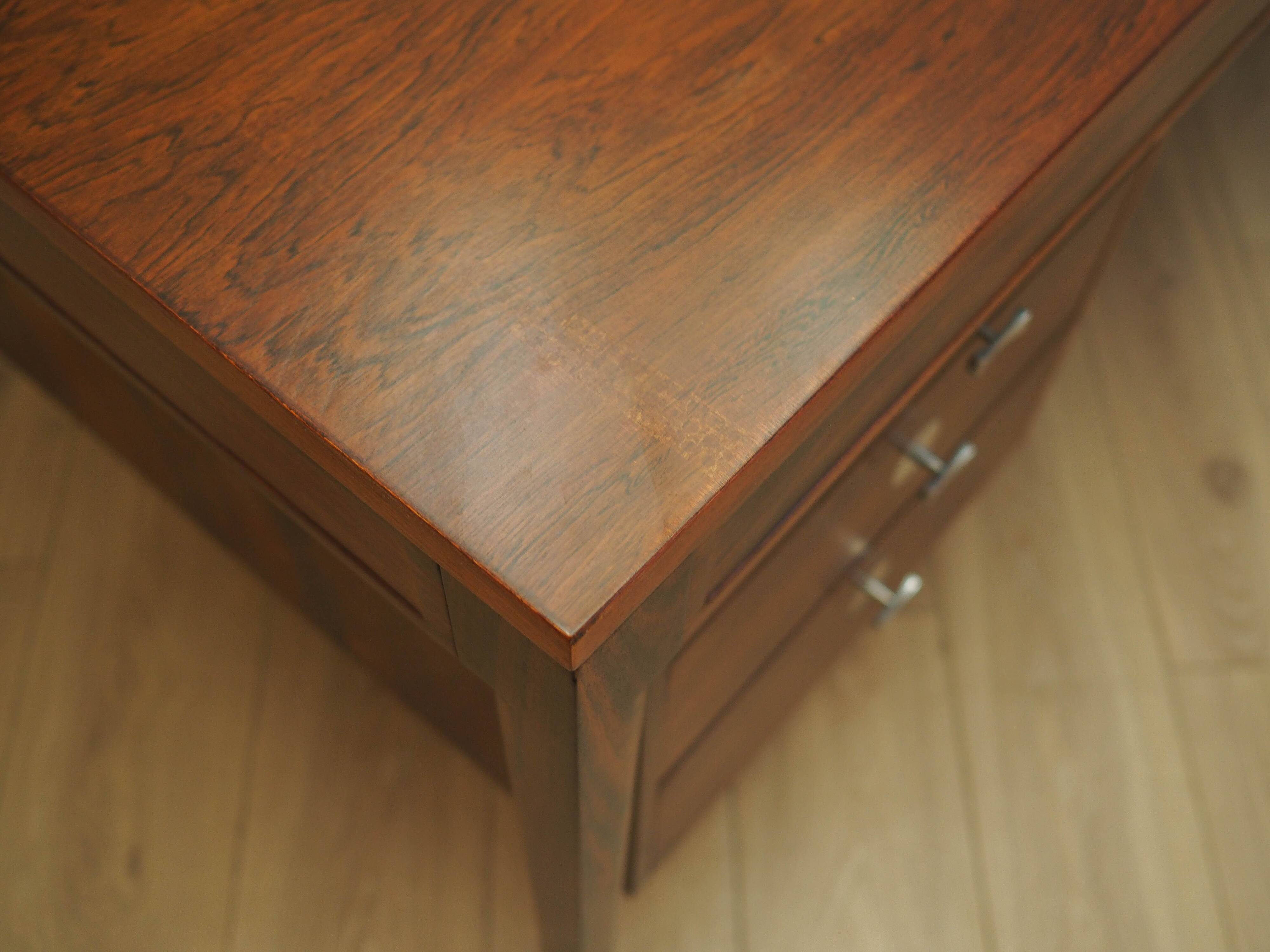 Rosewood desk Diplomat, Danish design, 1970s, designer: Finn Juhl, manufact