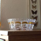 Bohemian crystal bowl cup