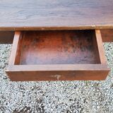 Farmhouse table in oak spindle legs nineteenth century