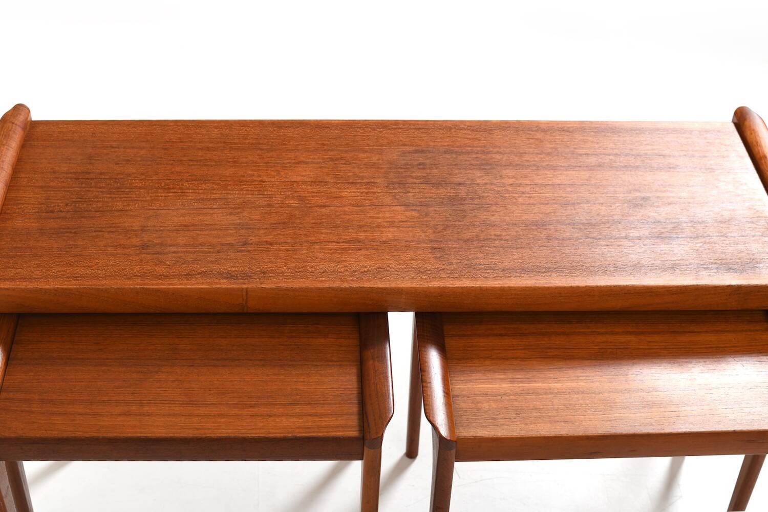 Erling Torvits for Heltborg Møbler 1960s Teak Nesting Tables