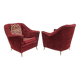 Pair of mid-century modern Italian armchairs for Ariberto Colombo