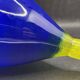 Blown glass soliflore signed Eric Lindgren Claret 1996