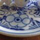 Bougeoir en porcelaine du 19ème