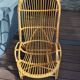 Vintage rattan armchair