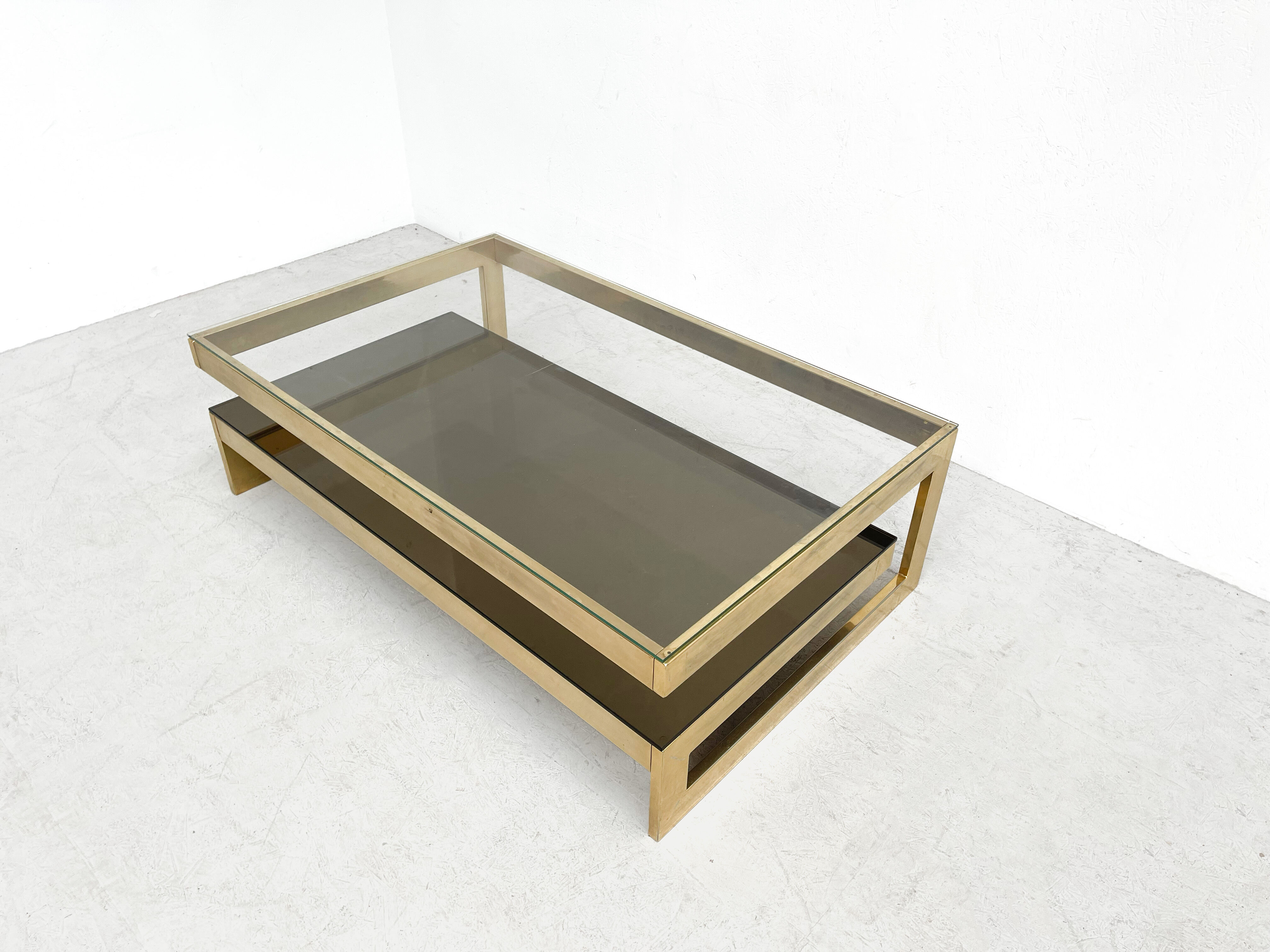 G shaped coffee table