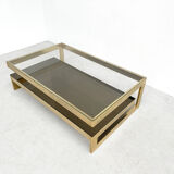 G shaped coffee table