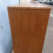 Vintage light oak chest of drawers