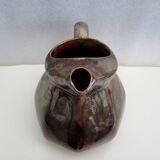 Art Deco sandstone octagonal pitcher