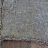 Burlap bag, train décor for the company ZPC