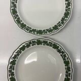 Meissen "Weinlaub" dessert plates, set of 2