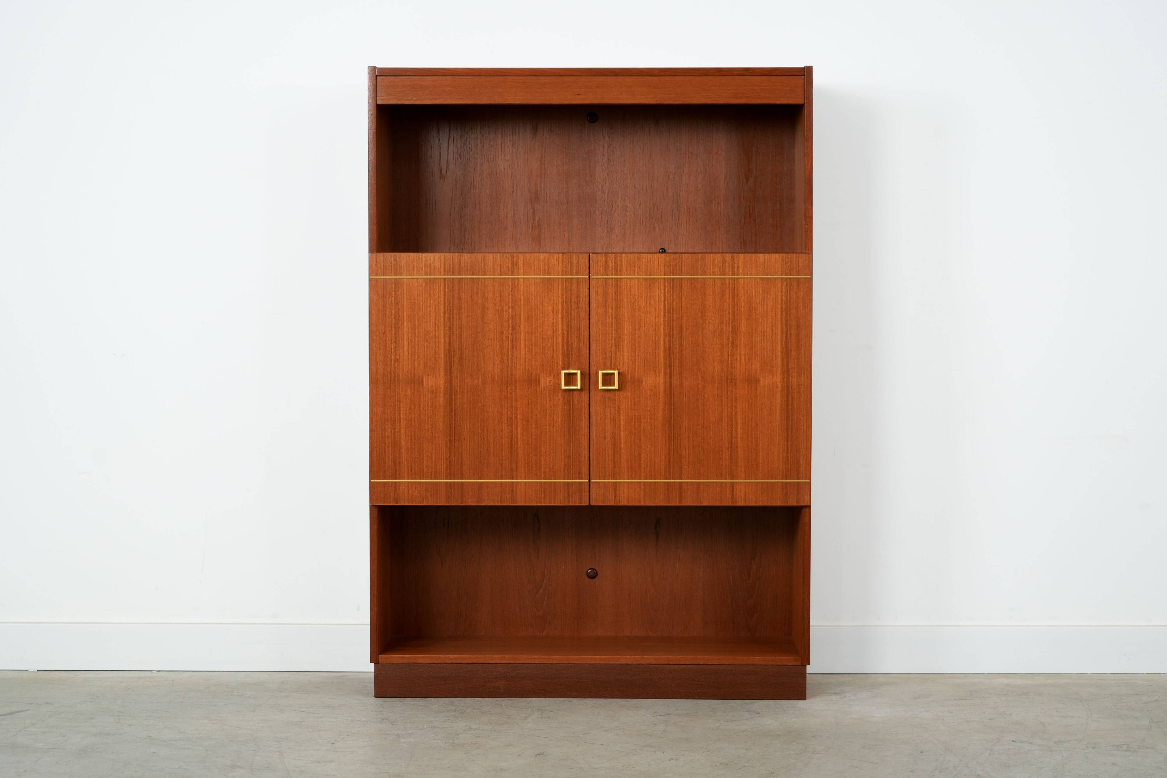 Teak bookcase, Danish design, 1970s, production: Denmark