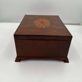 Large Victorian Box in Mahogany & Oak, England, 1840s