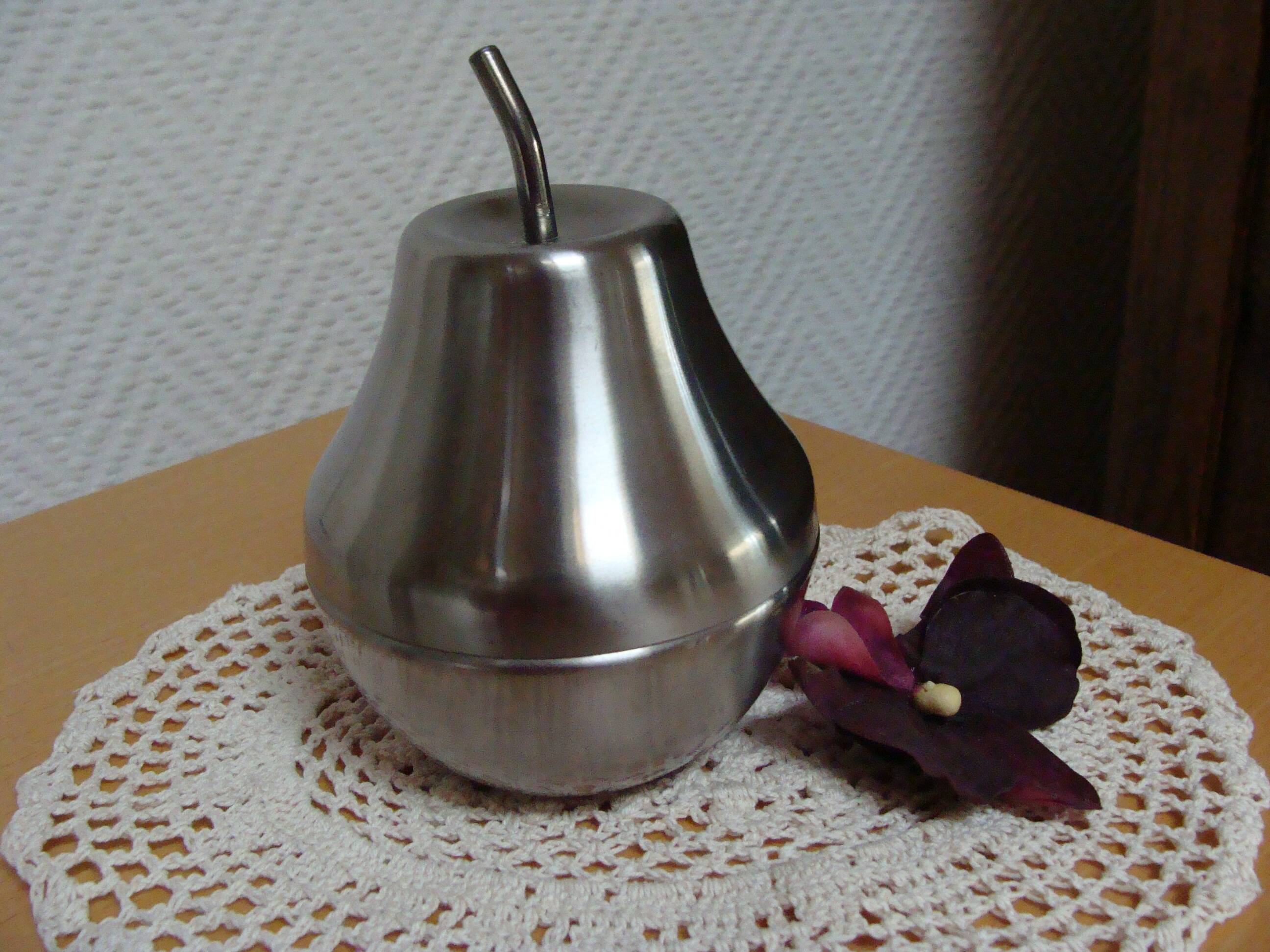 Sucrier poire en inox