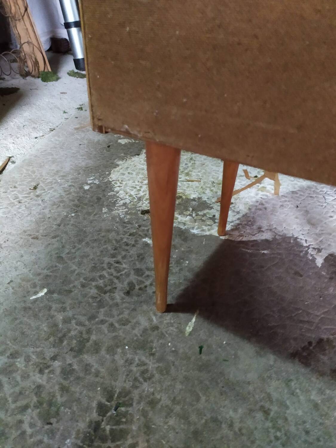 Vintage bedside table