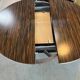 Vintage round table 1 extension rosewood 70's