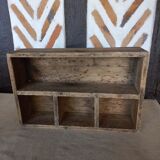 Old wooden tool box