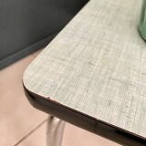 Green formica stool