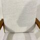 Pair of Art Deco Armchairs ,Fabric and Walnut, New Upholstery