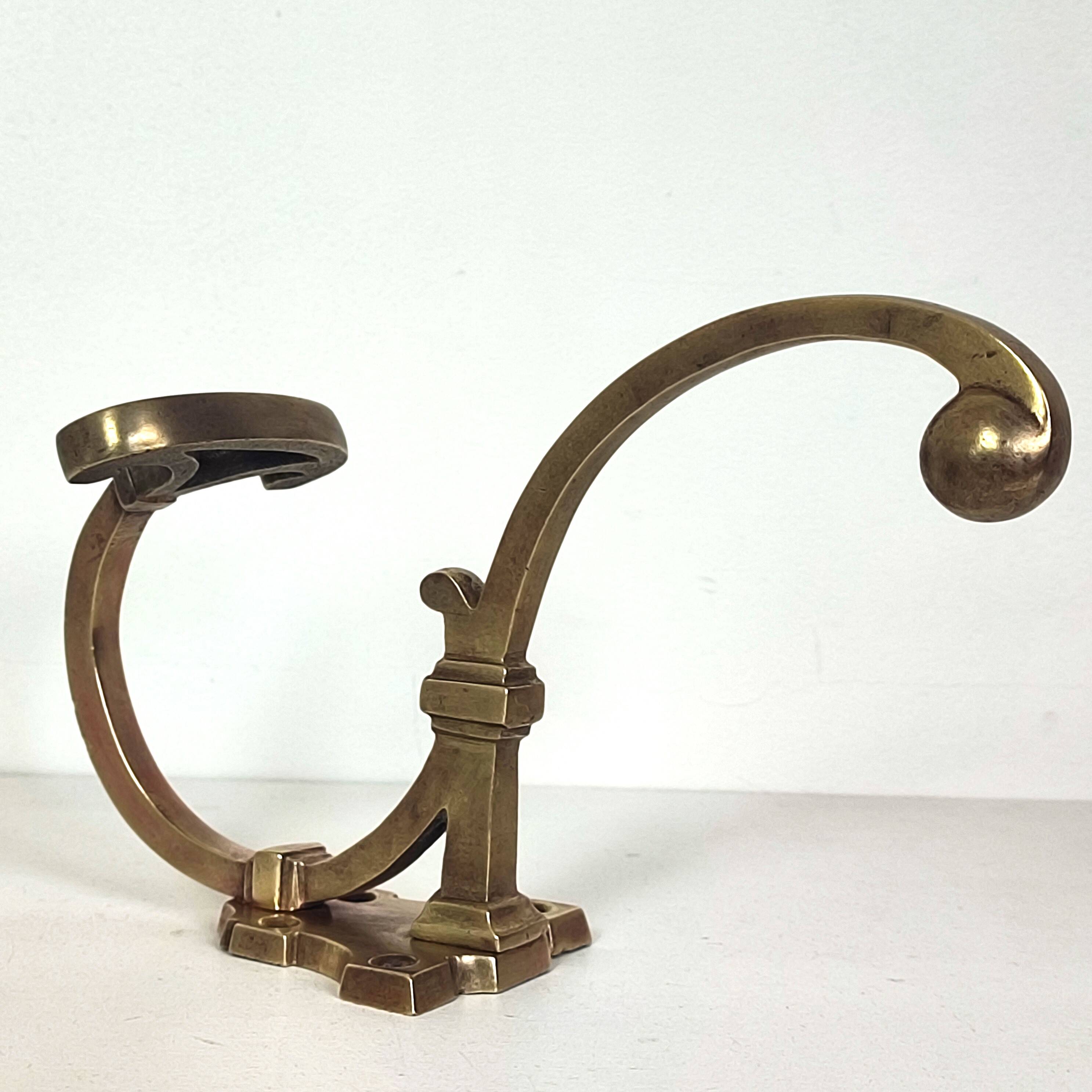 Pair of vintage coat hooks