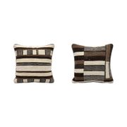 Set of 2 vintage kilim cushion covers 50x50 cm