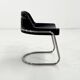 Orix Black Chair by Vittorio Parigi and Nani Prina for Molteni, 1970