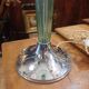 Lampe en verre et métal de style Art déco