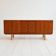Buffet scandinave en teck "Korsör", années 1960
