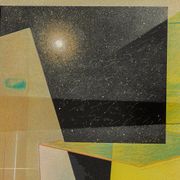 Lichtquelle, Sérigraphie en couleurs, 83 x103 cm