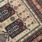 Persian rug in beige wool 150x100