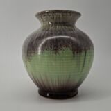 Glazed ceramic vase