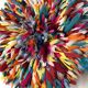 Juju Hat multicolore 50 cm