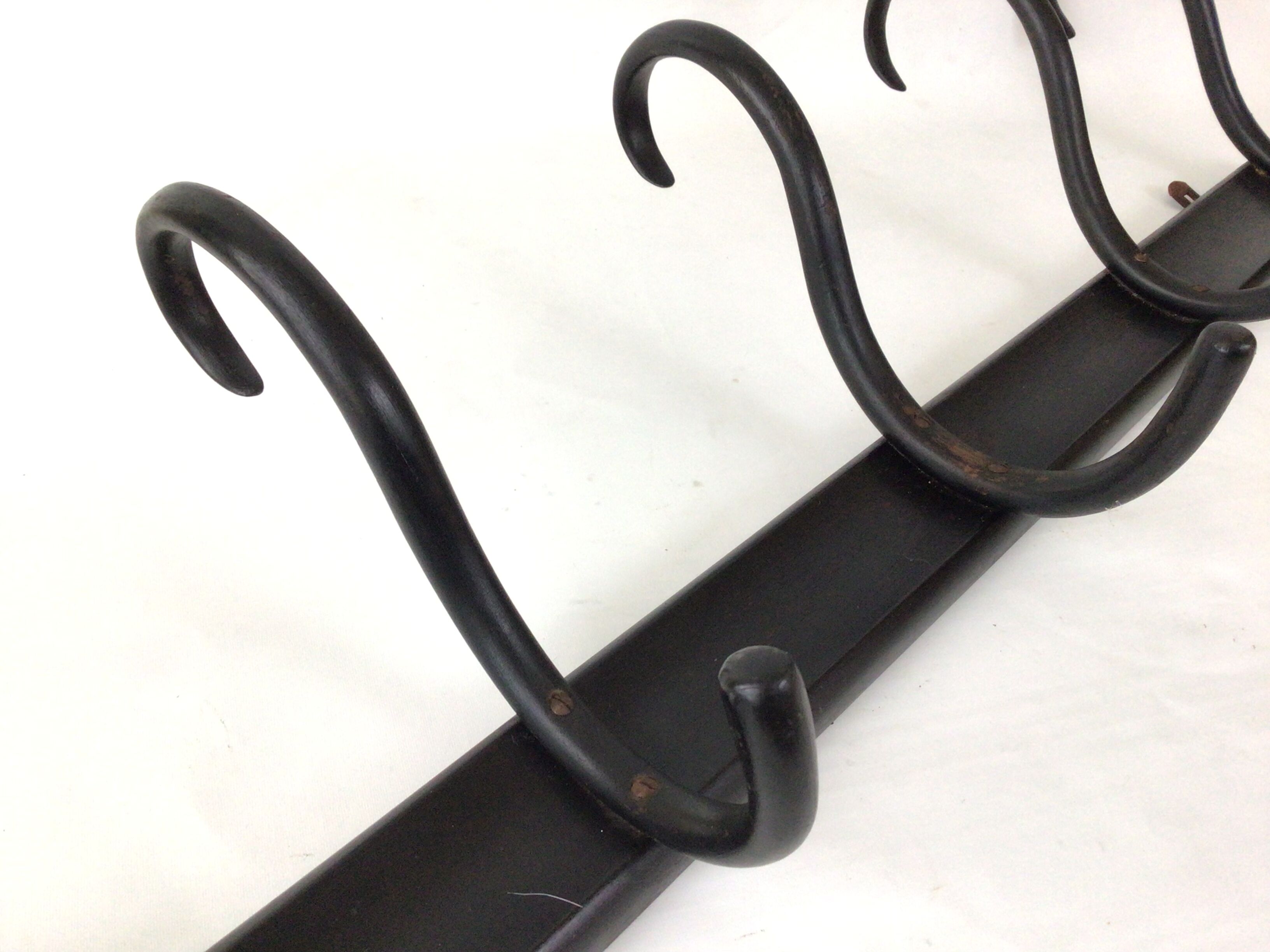 Porte manteaux 5 patères bois Thonet