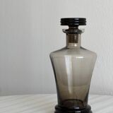Smoked glass bottle