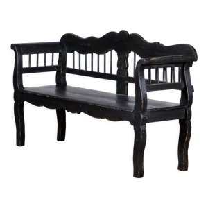 banc en pin, années