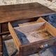 Rustic French oak table with drawer, late 18th – early 19th century, Auvergne