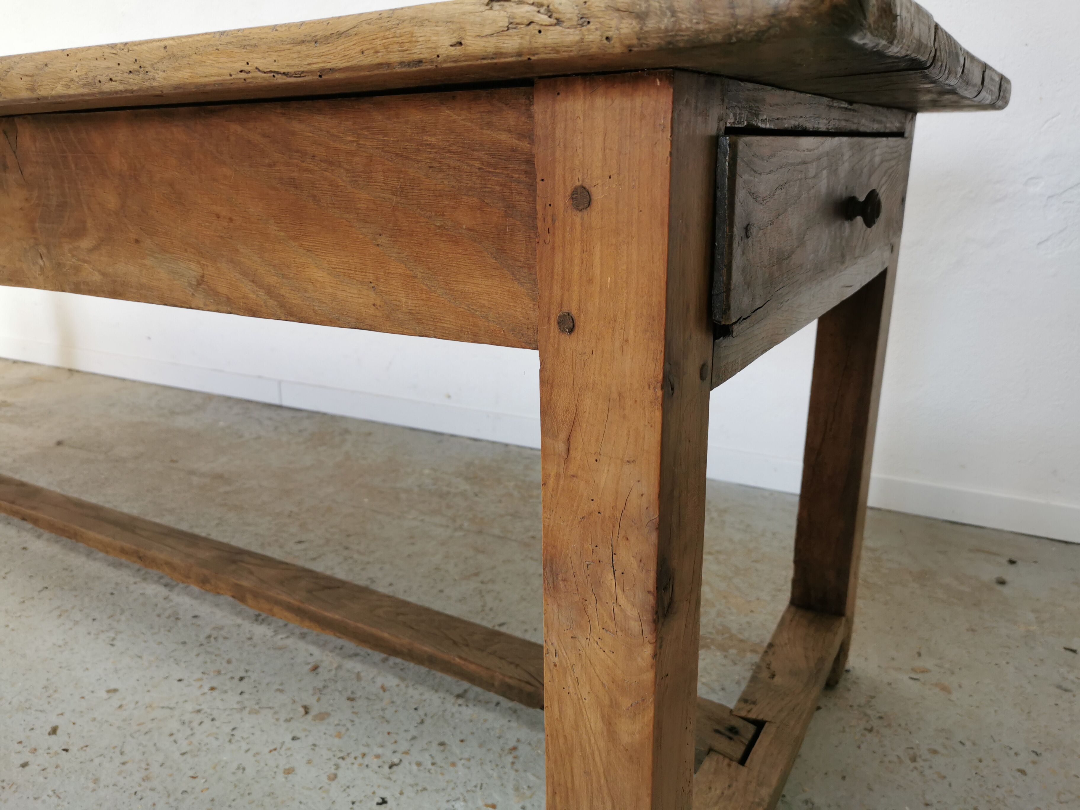 Table de ferme en chêne 260cm