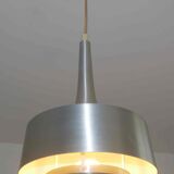Suspension 70's Scandinavian style brushed aluminum
