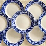 Assiettes à dessert Digoin "Jacquot"