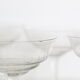 Ensemble de 6 coupes à champagne en cristal gravé