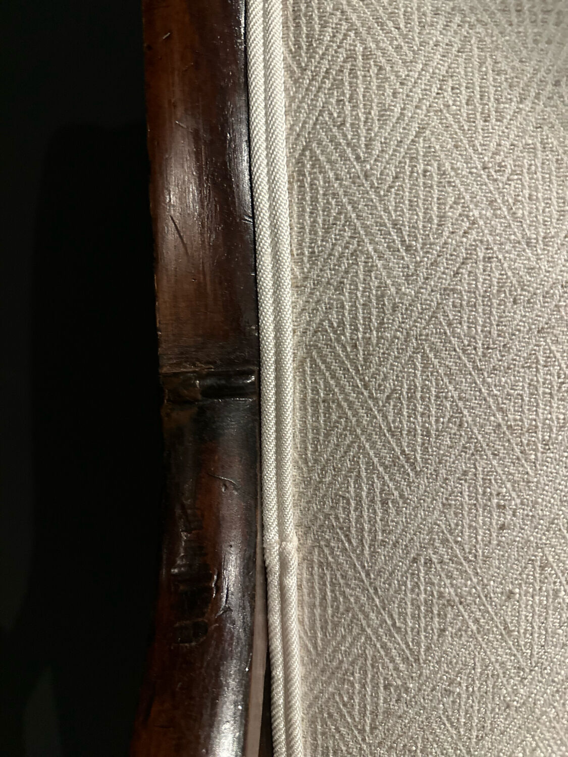 6 chairs from the Restauration period, circa 1815-1848