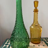 Empoli carafe with bubbled glass