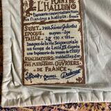 Tapestry of hallucinated gallant scene