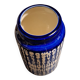 Contemporary blue ceramic vase