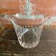 Crystal Ice Bucket Mold + Vintage Handle #D469