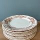 Series of 11 plates Creil and Montereau, Ceylon service