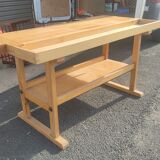 Solid beech workbench